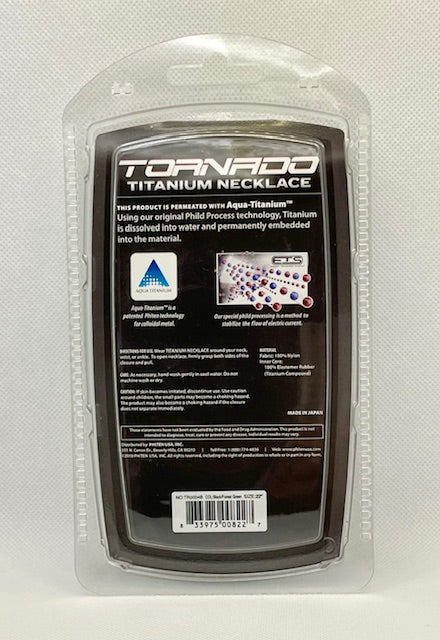 Phiten TORNADO TITANIUM Necklace