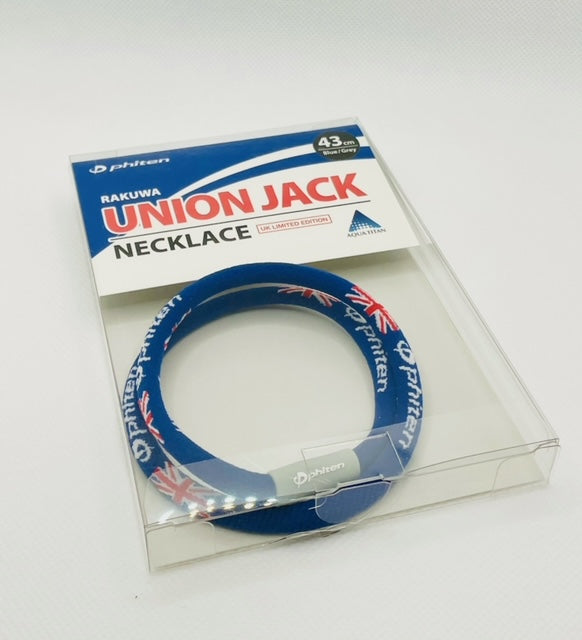 Phiten UNION JACK RAKUWA Necklace