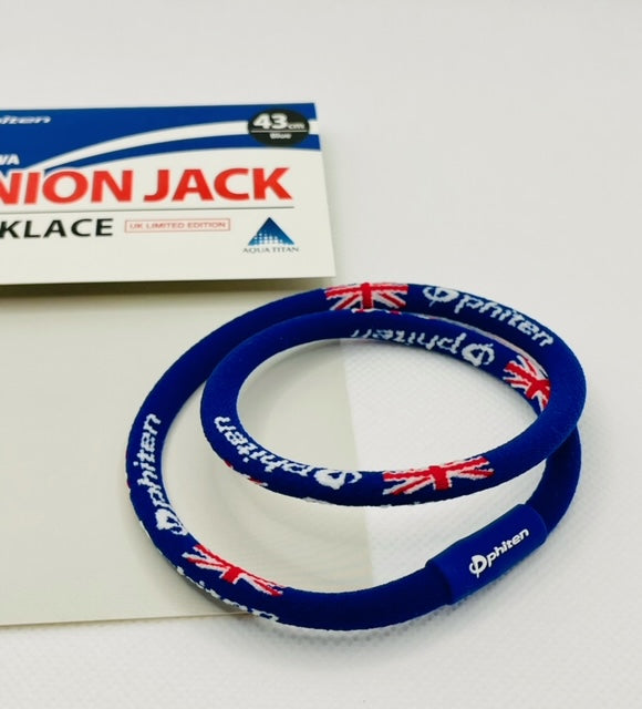 Phiten UNION JACK RAKUWA Necklace
