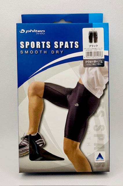 Phiten SPORTS SPATS Quarter Black