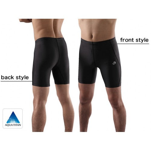 Phiten SPORTS SPATS Quarter Black